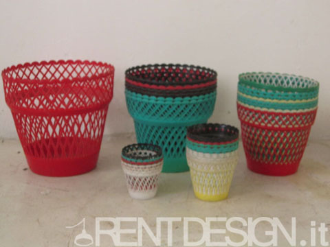 rent design oggettistica vasi vintage giardino